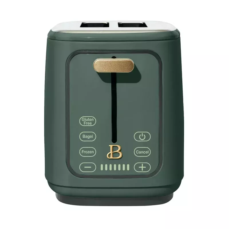2 Slice Toaster with Touch-Activated Display, Thyme Green