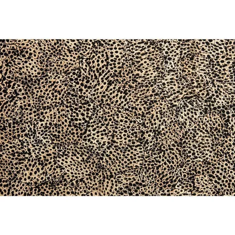 24" Elements Collection Eggshell Snakeskin Black Custom Column Panel