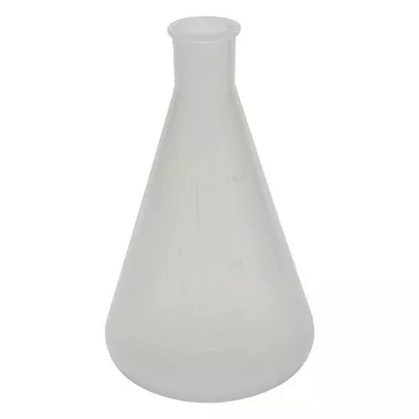 250mL Erlenmeyer Flask, Polypropylene, case/6