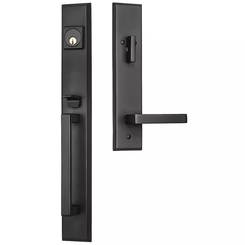 48 Square Offset Pull HandlesMatte Black Finish