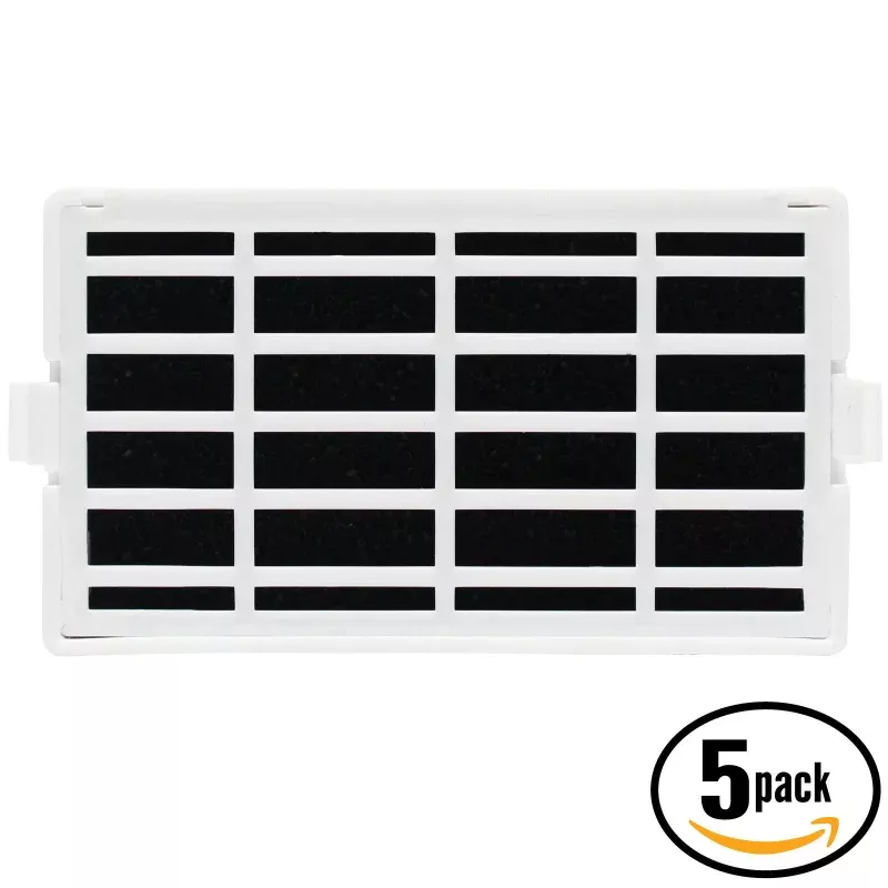 5-Pack Whirlpool WSF26C2EXB01 Refrigerator Air Filter Replacement