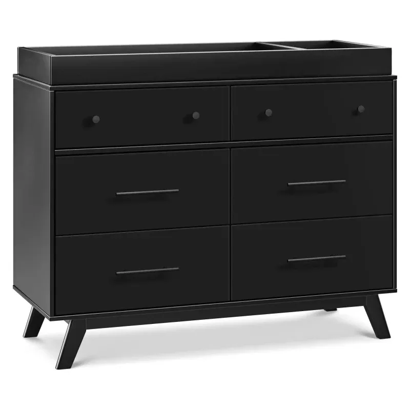 6-Drawer Dresser – Ebony