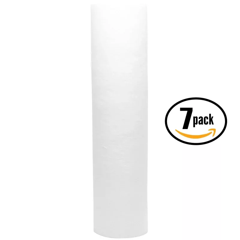 7-Pack Replacement Filter Compatible with PurePro EC-106R Polypropylene Sediment