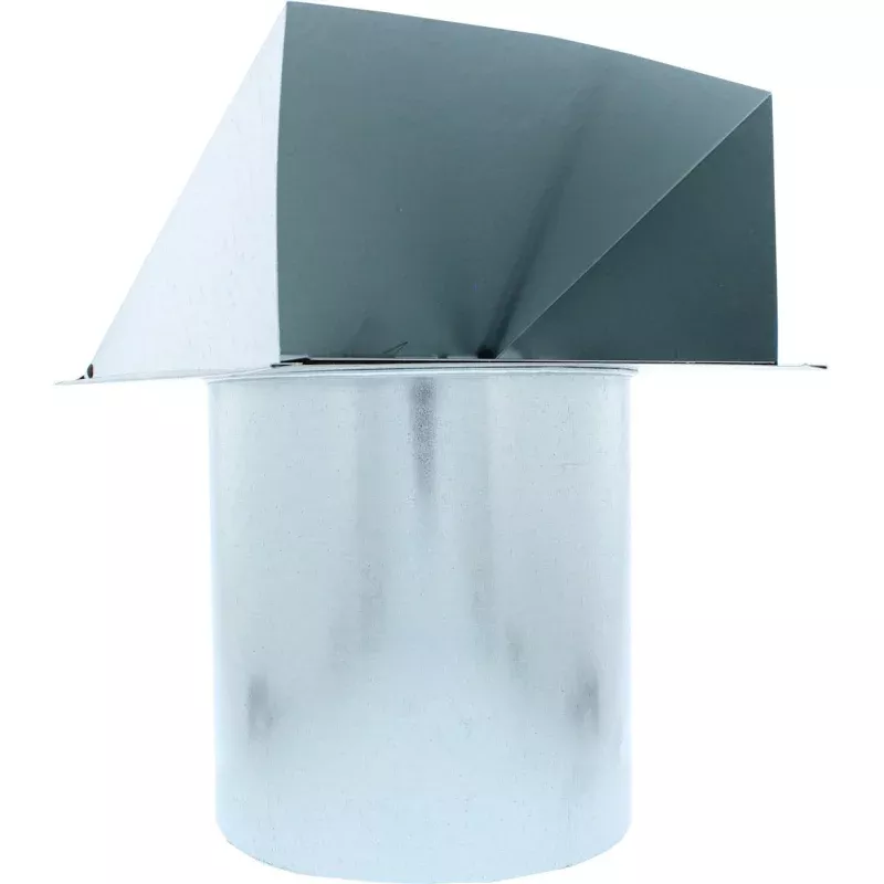 8" round inlet cap w/bird screen