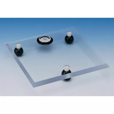 Acrylic 8 x 8 x 3/8" Leveling Table, Each