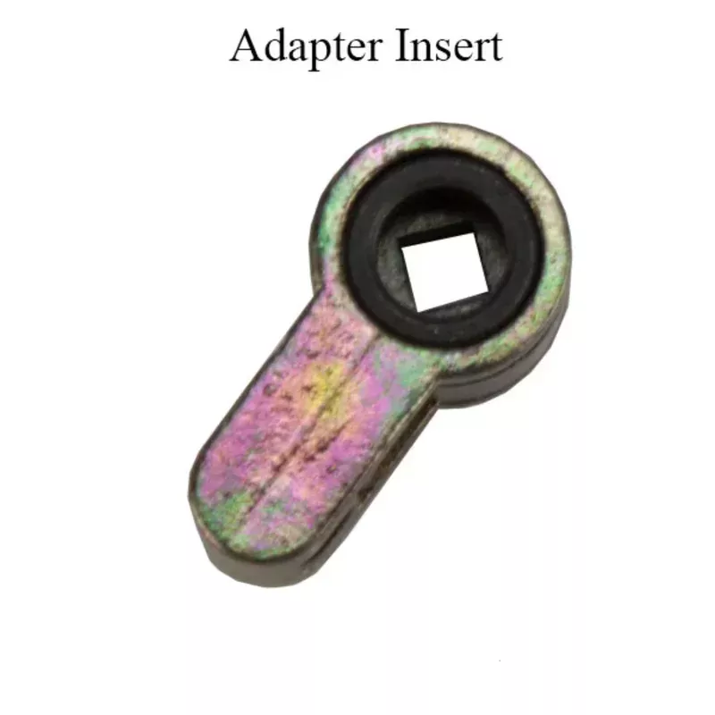 Adapter Insert – Euro to American Lock – Square Hole