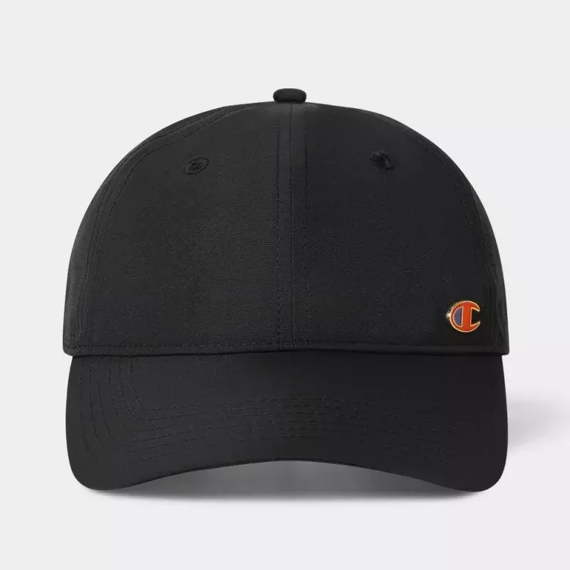 Adult Polyester Baseball Hat – Black