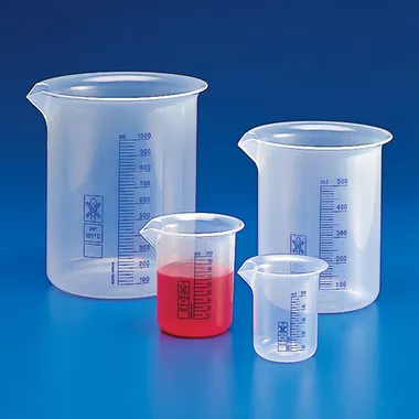 Beaker, Polypropylene, Graduated, 2000 ml, case/4