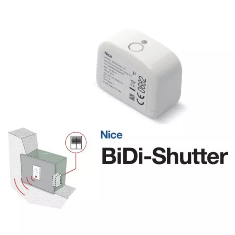 Bi-Di-Shutter – Interior bidirectional interface for tubular motor