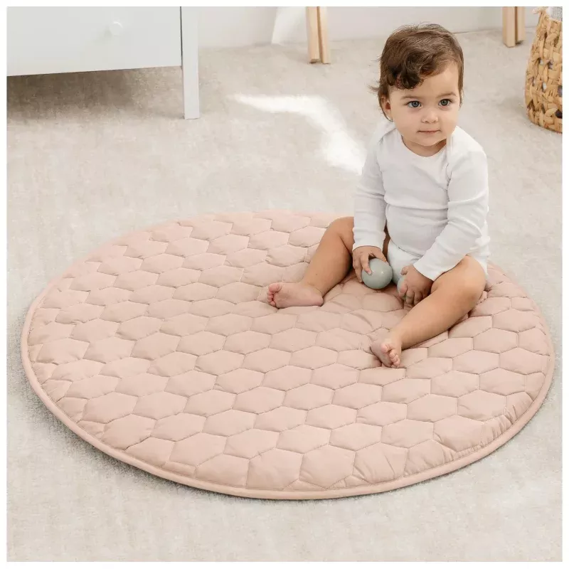 Blush Round Play Mat – 36″