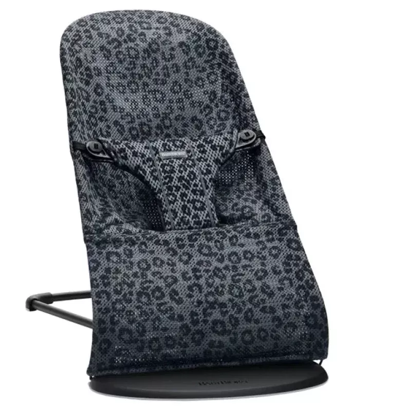 Bouncer Bliss - Anthracite Leopard Mesh