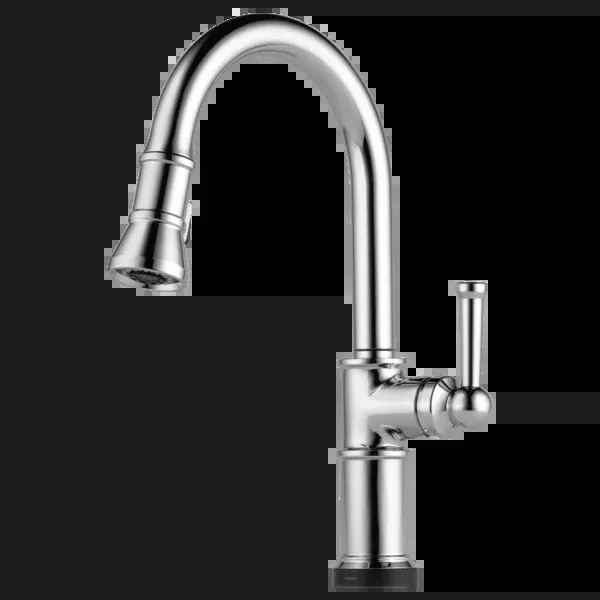 Brizo Artesso Single Handle Pull-Down Kitchen Faucet with SmartTouch Technology