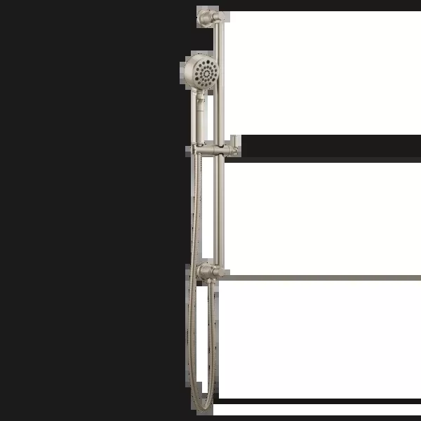 Brizo Invari H2OKinetic Multi-Function Slide Bar Handshower