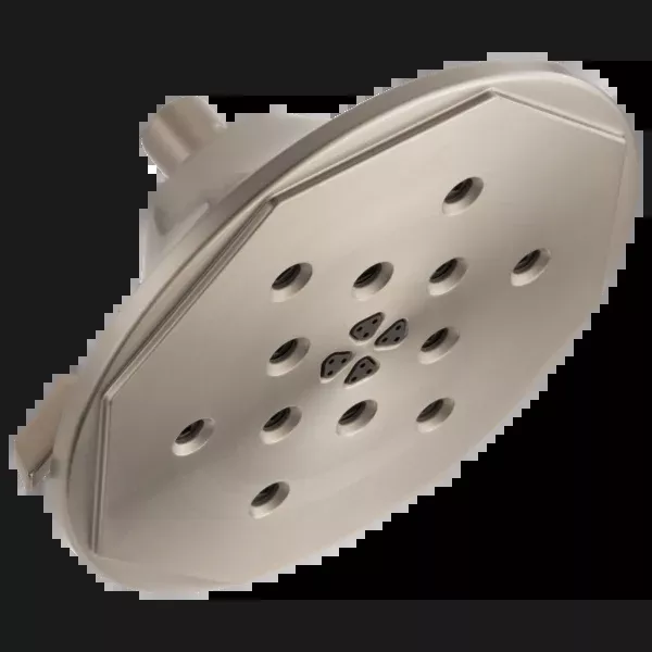 Brizo Rook 8" H2OKinetic Round Multi-Function Wall Mount Shower Head