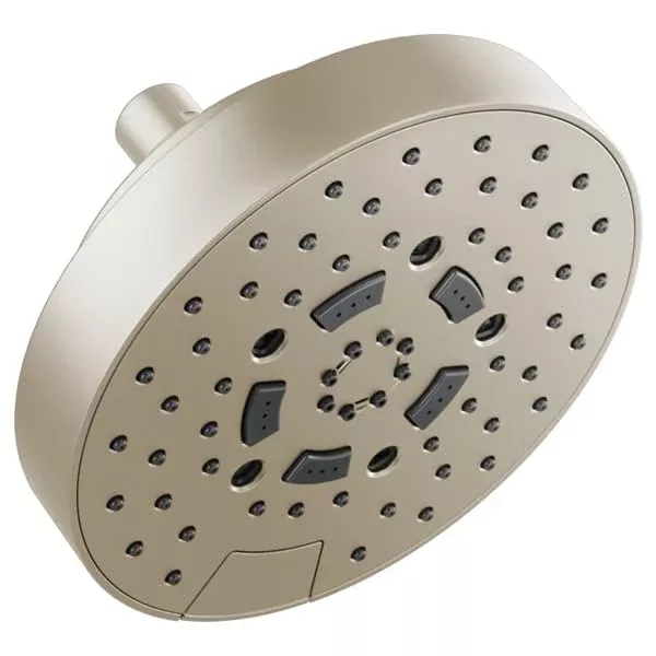 Brizo Universal Showering 7" Linear Round H2OKinetic Multi-Function Wall Mount Shower Head - 1.5 GPM