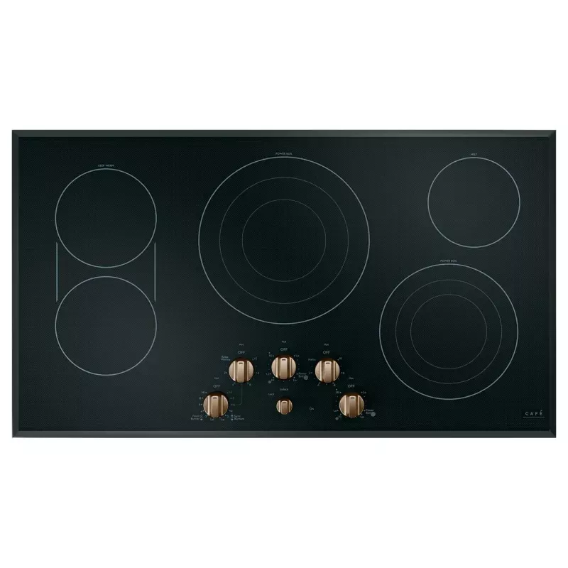 Caf 36" Knob-Control Electric Cooktop