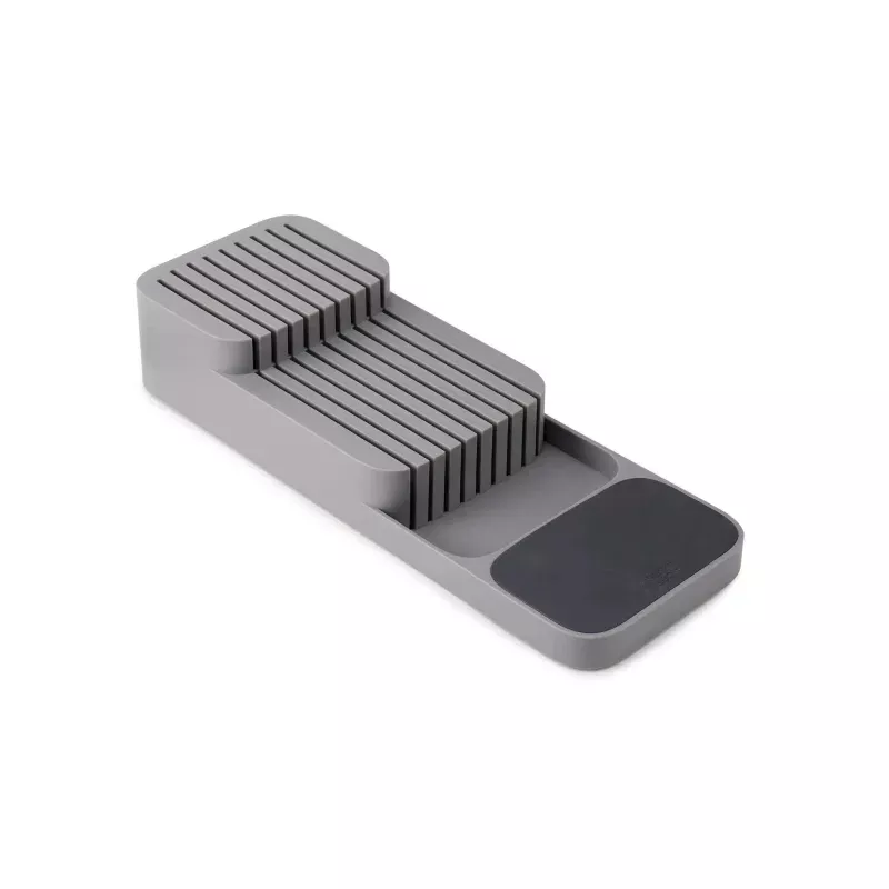 DrawerStore Compact Knife organizer- Gray