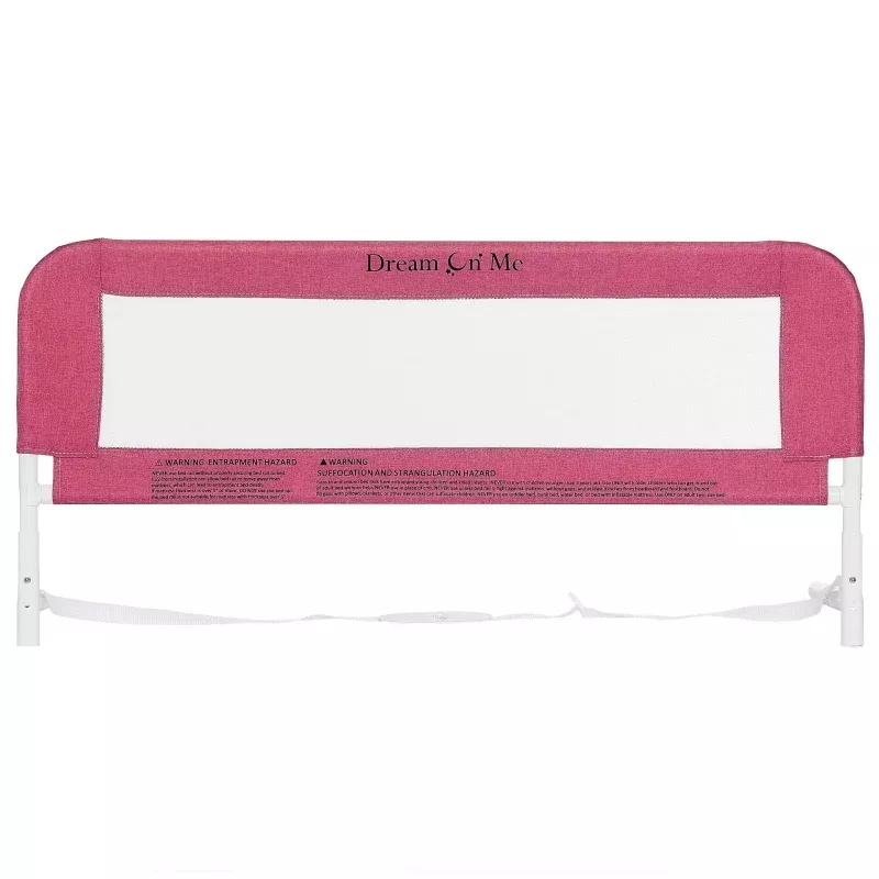 Dream On Me Mesh Security Bed Rail - Pink