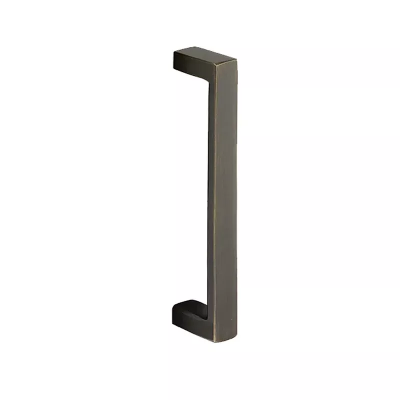 Emtek 86180 Rustic Modern Rectangular Bronze 8 3/4″ Pull