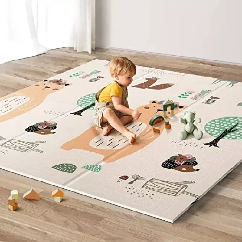 Foldable Baby Play Mat – Bear
