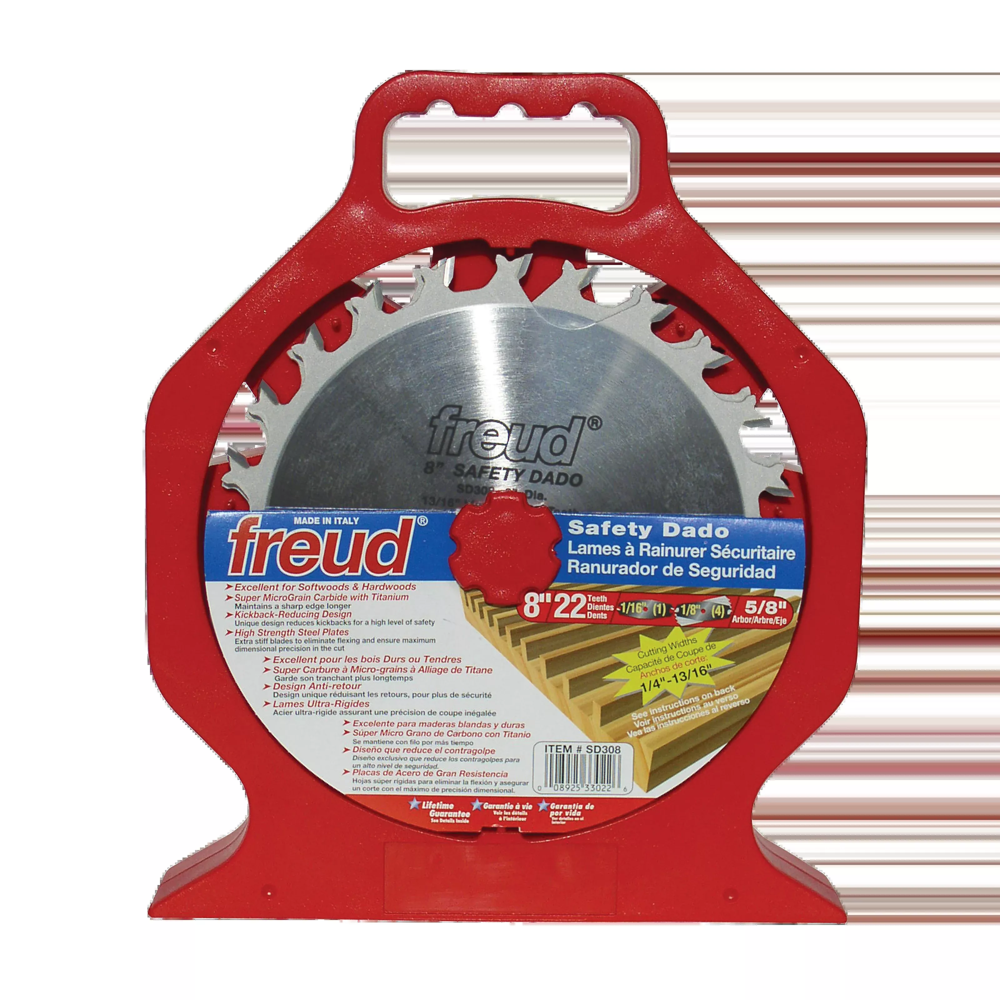 Freud SD308 8" Safety Dado Sets