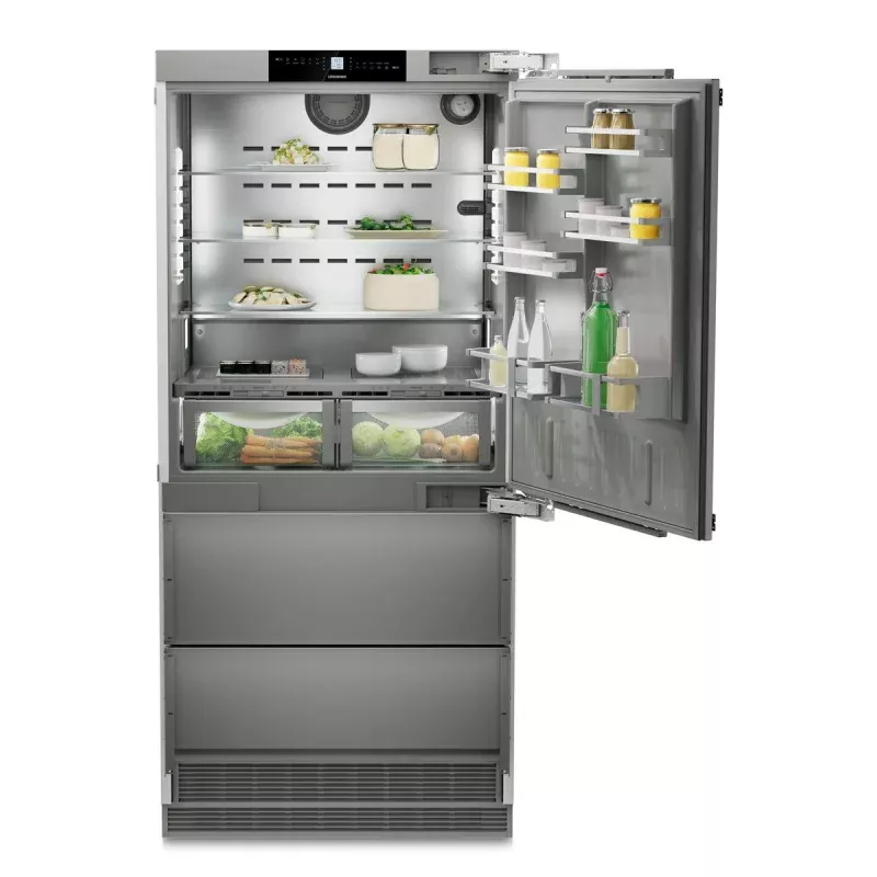 Fully Integrated Bottom Freezer Refrigerator with BioFresh