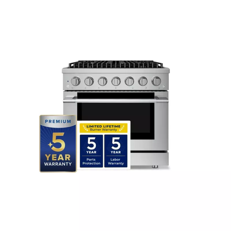 HausPro Range 36" Stainless Steel