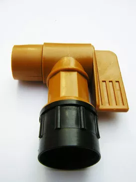 High Flow Poly Drum Faucet, 2" for 55 gallon drums