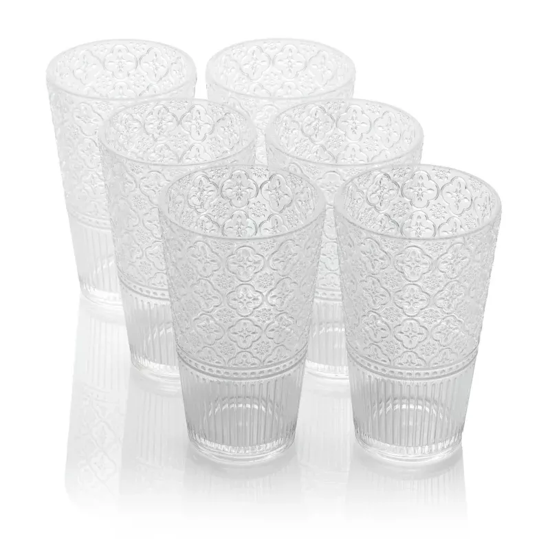 Ice Tea Glasses – Victoria – Clear