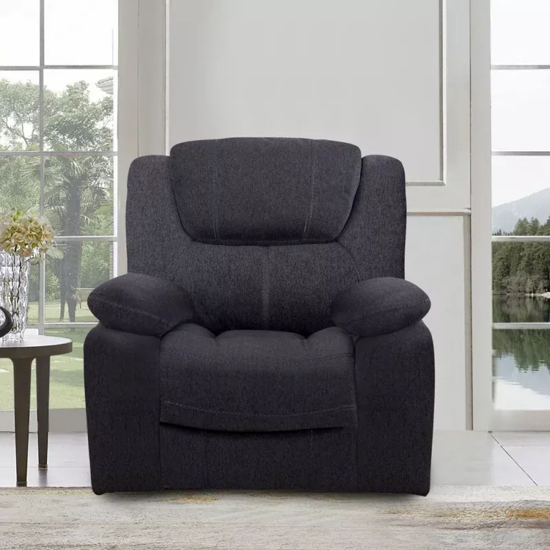 Kayla Glider Recliner - Midnight
