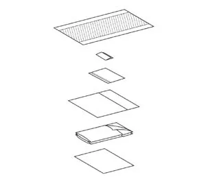 Lithotomy pack II, 10 per case