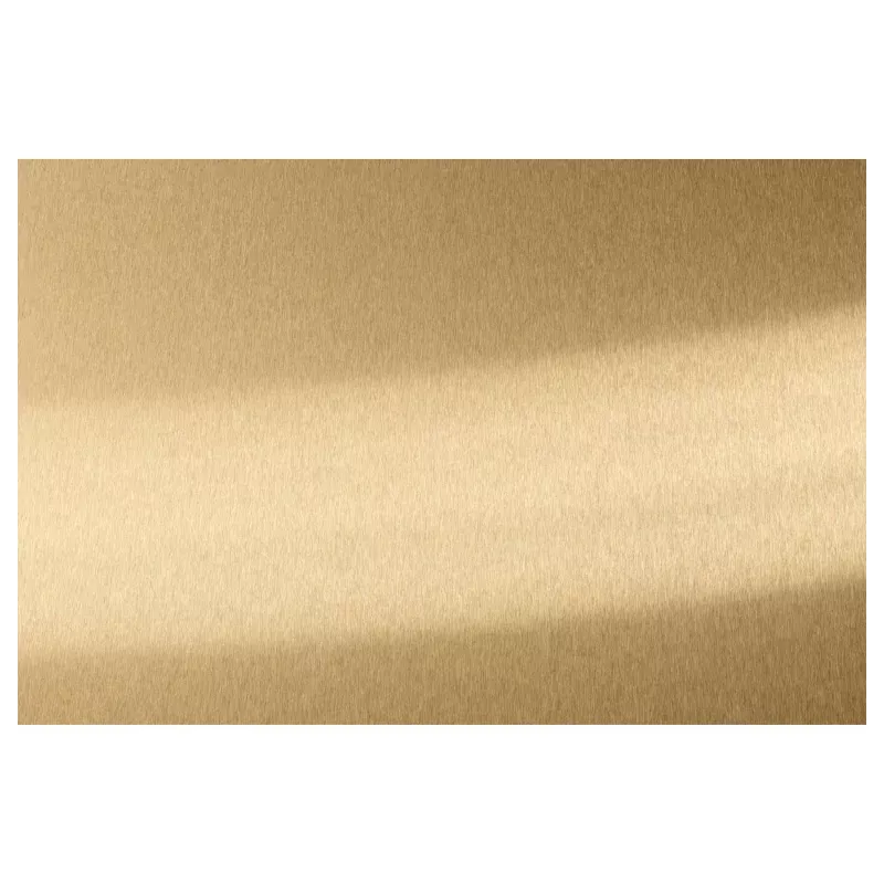 Monogram 30" LH Column Panel Brass Designer Collection
