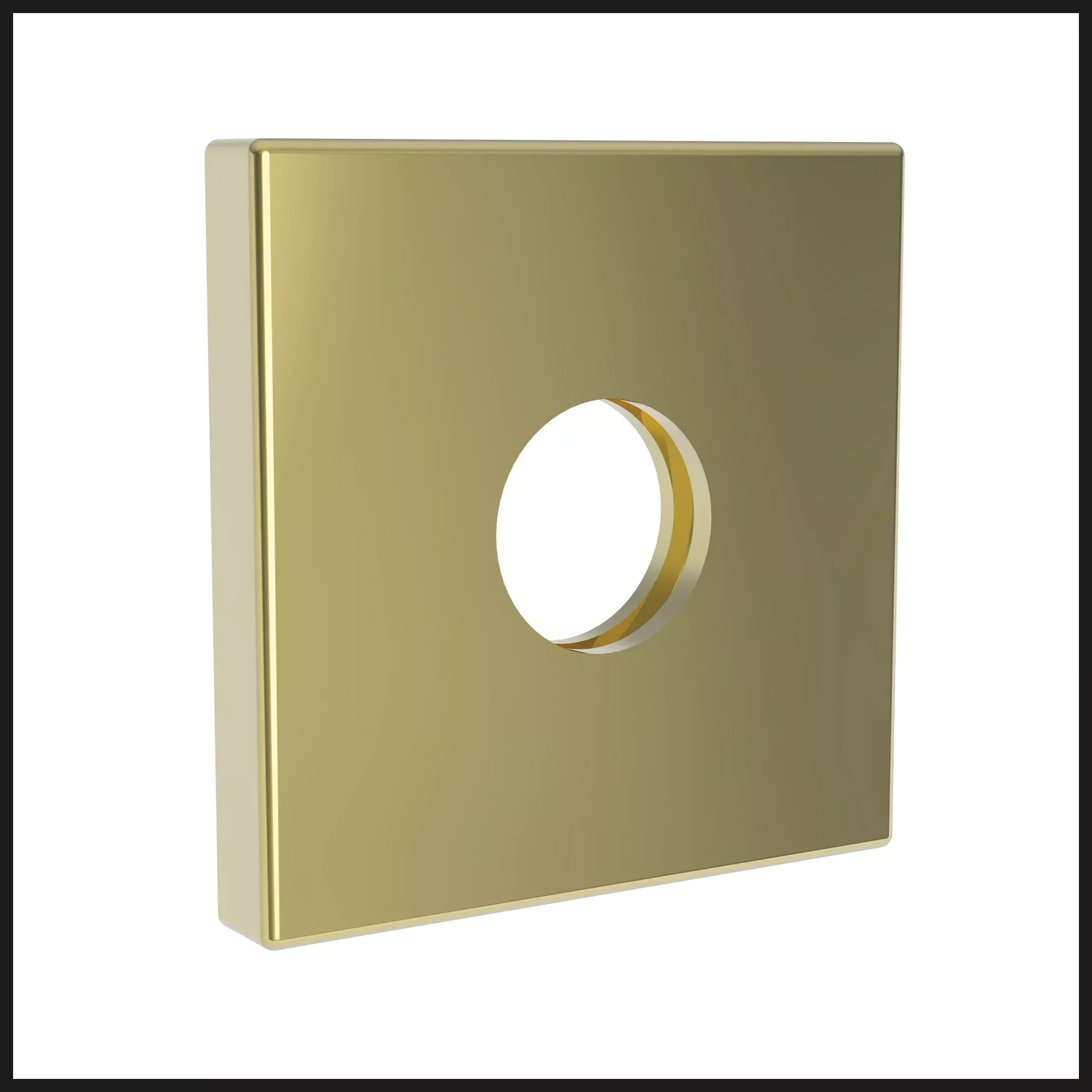 Newport Brass Square Shower Arm Flange
