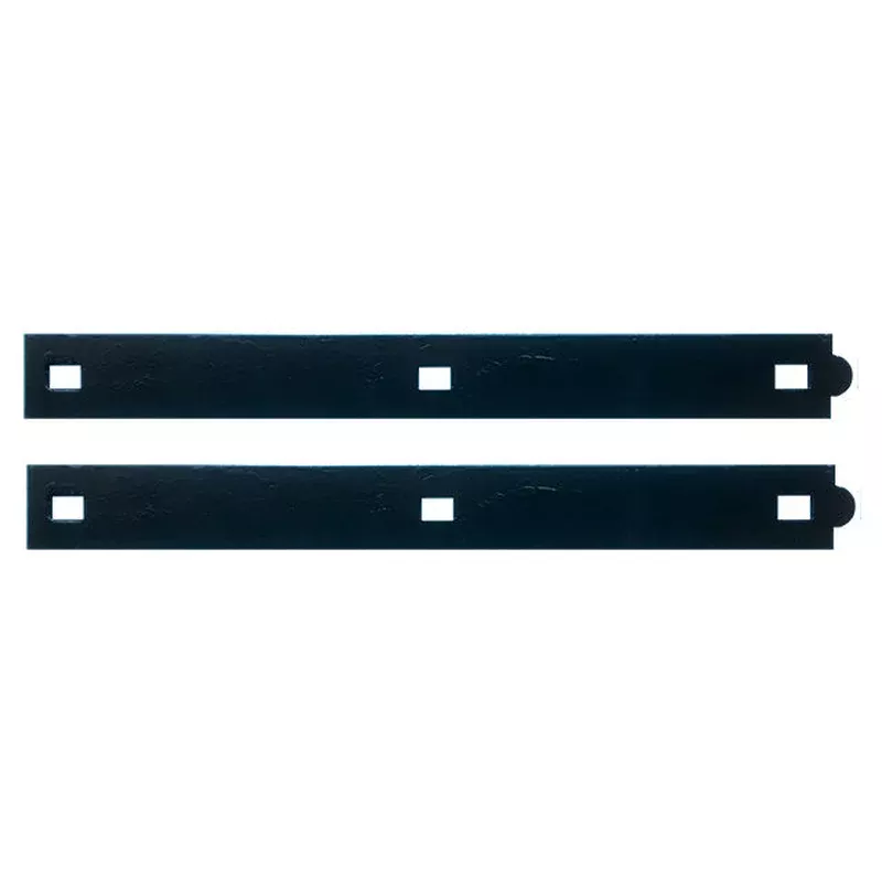 Optional Back Plates for Heavy Duty Strap Hinges