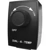Panasonic Atmosphere Vortex Dial-a-Temp Solid State Variable Speed Control, Plug-In Design, On-Off Switch, High to Low Variable in Black - ADAT-2.5
