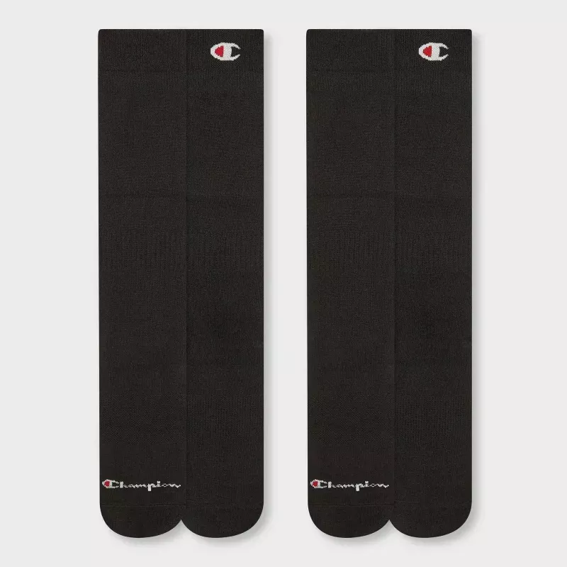 Performance Over the Calf Socks 2pk - Black