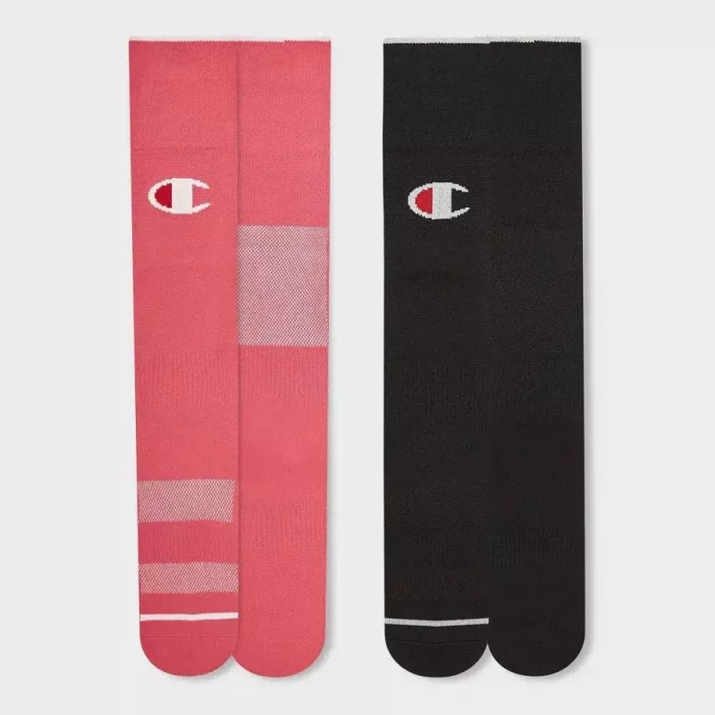 Performance Soccer Socks 2-Pack Small - Pink