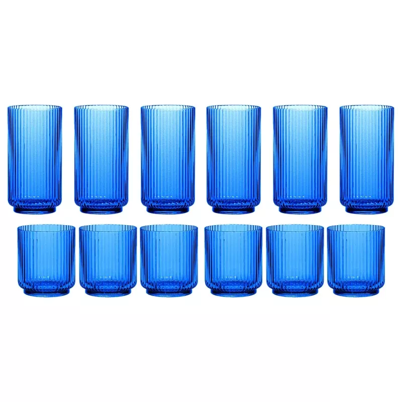 Plastic Drinkware - Blue
