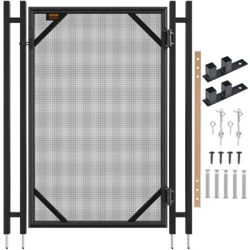 Pool Fence Gate - Black