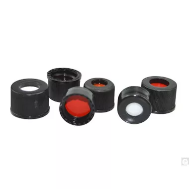 PP Solid Top Caps with PTFE/, F217 Liner, 8-425, case/1000