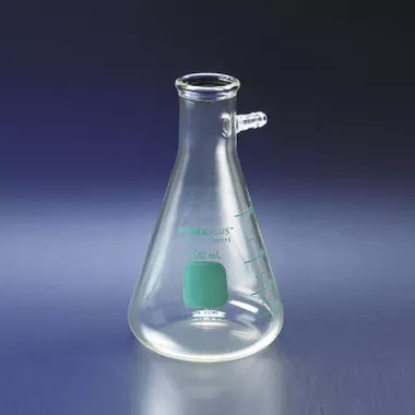 Pyrex Plus Coated Filter Flask with Tubulation, 2000 ml