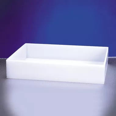 Rectangular Lab Tray, 37 Liter, HDPE, 22" x 26" x 4"