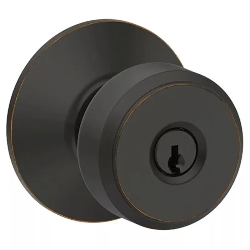 Schlage Bowery Keyed Entry Panic Proof Door Knob Set