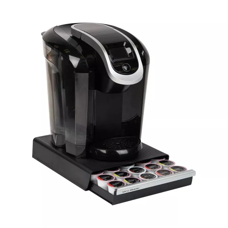 Single-Serve Coffee Pod Drawer – Black