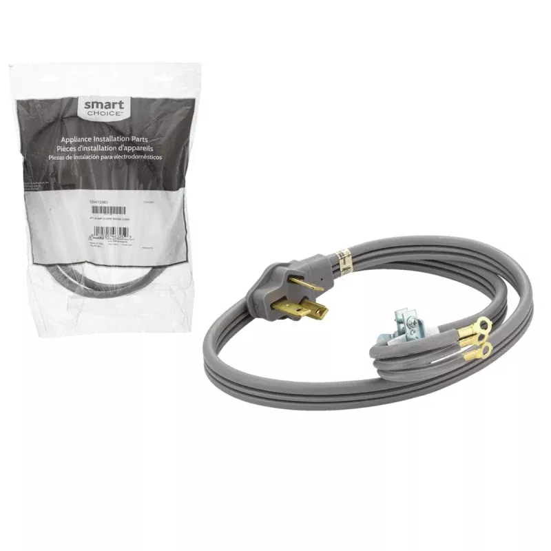 Smart Choice 10=1, 4' 40 AMP 3 WIR RANG CRD