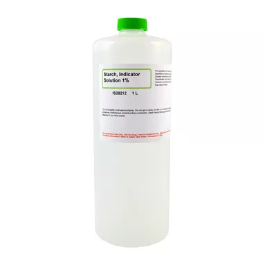 Starch Indicator Solution, 1%, 1 Liter