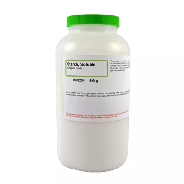 Starch Soluble, Reagent Grade, 500 grams