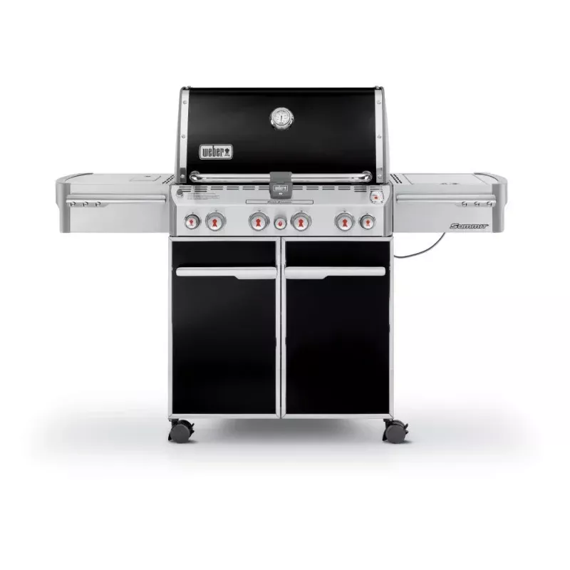 SUMMIT E-470 LP GAS GRILL - BLACK