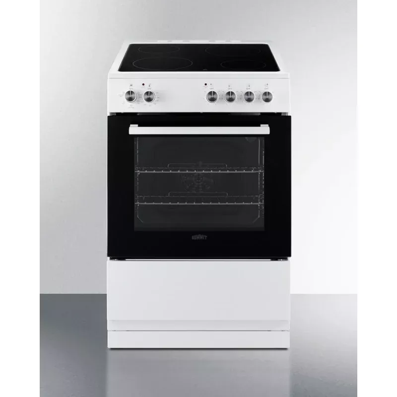 Summit REXT24W 24" Wide Electric Smooth-Top Range