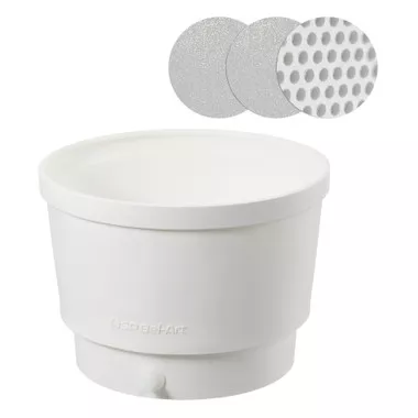 Tabletop Buchner Funnel, 10.25", Perforated, Removable Plate